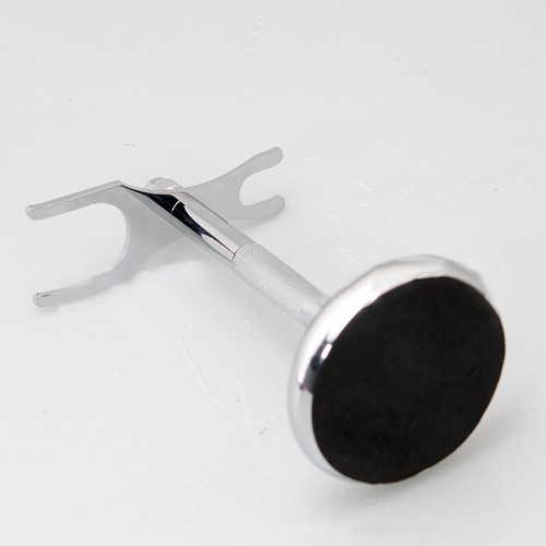 Mens Shaving Stand for Razor and Brush Stainless Steel Removable Razor Holder - Picture 10 of 14