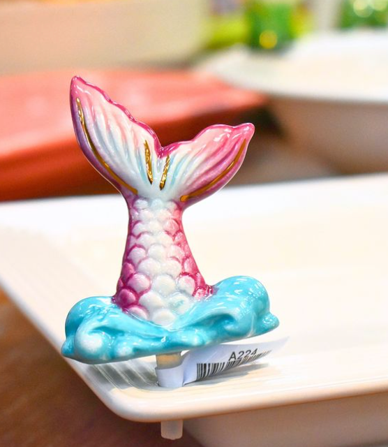 Nora Fleming Mini Mermaid Moments Hnd-Painted Ceramic Platter