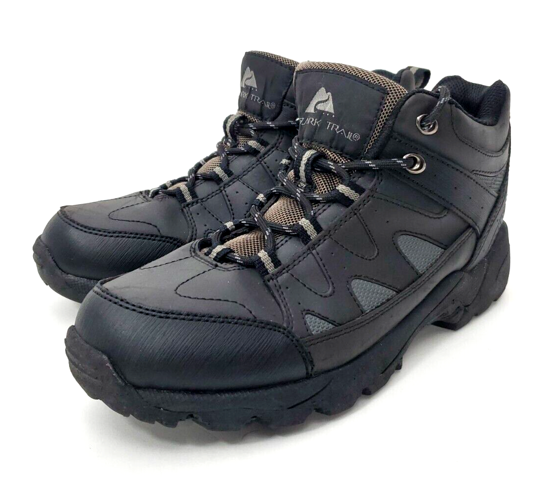 OZARK TRAIL OT Tyrell Men Black Lace Up Hiking Boots Size Shoes