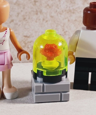 New LEGO Rose Forever Flower Toxic Dome Brick Planter Holiday Fun Gag Gift