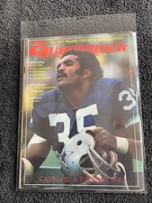 Pro Quarterback Magazine January 1972 Dallas Cowboys Calvin Hill MID GRADE M223