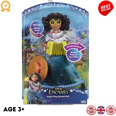 Disney Encanto Mirabel Puppe Sing & Play Mirabel Modepuppe Musik Spielzeug