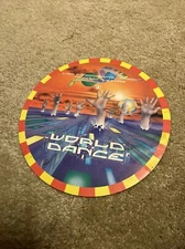 World Dance Lydd Airport Kent International 1992 Rave Flyer Round