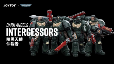 JoyToy WarHammer 40K Dark Angels Intercessors Brother Asharr
