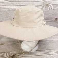 SWISS TECH ONE SIZE TAN TRAPPER SUN HAT CAP SIZE S-M