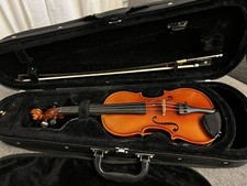 3/4 Alex Spainhour For Beginner Violin Outfit with Bow and Case