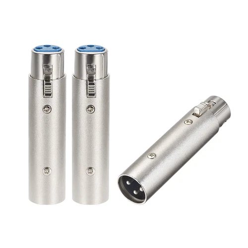 8PZ Adattatore XLR 3 Poli Femmina a Maschio XLR Microfono Adattatori Audio US - Foto 7 di 10