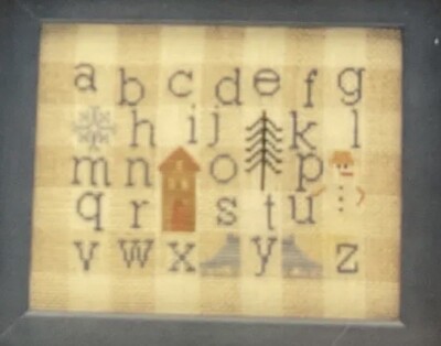 WINTER GINGHAM Cross Stitch Pattern/Chart by Twisted Threads