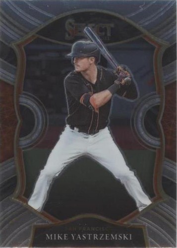 Mike Yastrzemski 2021 Panini Select Baseball Chrome Card #79