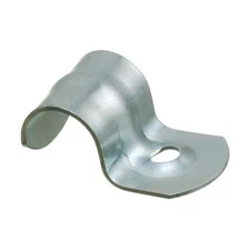 Arlington 310, 3/8", 14 to 12 AWG, Steel, 1-Hole, Metal Clad Cable Strap, 2pc