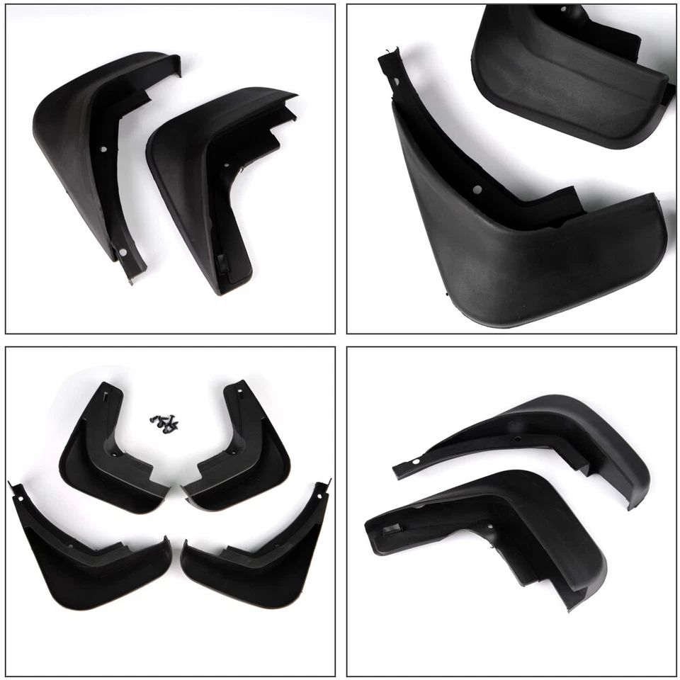 Protector contra salpicaduras guardabarros delantero + trasero apto para Audi A6 (C6) 2006-2010 sedán Foto 2 de 4