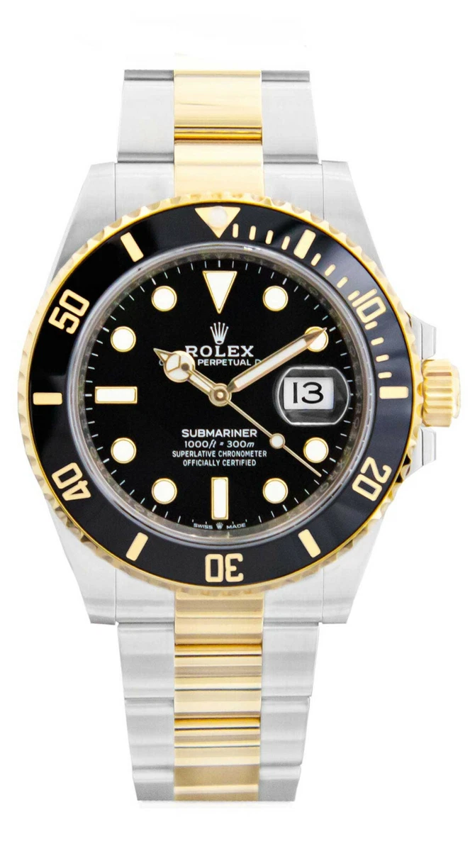 Submariner 2 tone black sale