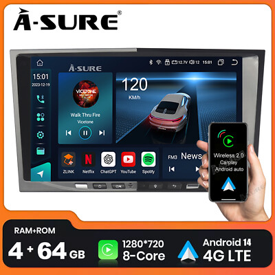 8'' 8 Core 64G Android 14 Autoradio GPS Carplay Für Opel Corsa D Astra H Zafira B