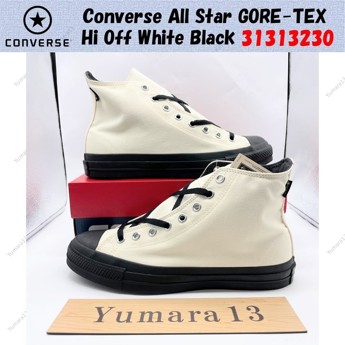 Converse All Star GORE-TEX Hi Off White Black 31313230 Men