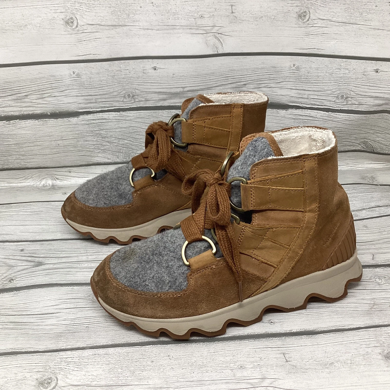 sorel kinetic impact caribou waterproof sneaker bootie boots