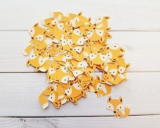 Fox Die Cuts, Embellishments, Punches, Punches, Toppers, Party Decor, Scrapbook