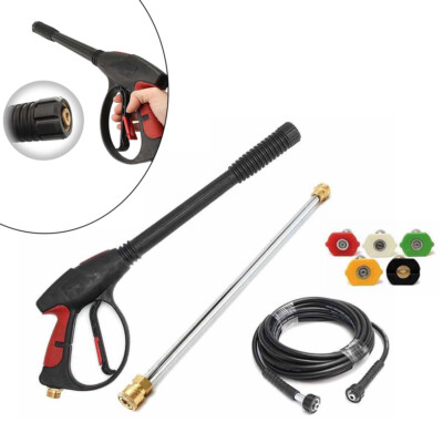 #ad #ad For Craftsman High Pressure Power Washer Spray Gun Wand Hose Kit and 5 Tips NEW $38.88