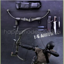 12" Action Figure Doll Weapon  Model X-TOYS 1:6 Scale  Bow Arrow Set+Knife  Toys