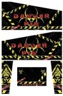 Stickers Danger Pin  Pour Pincab Flipper