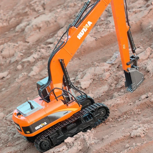 Huina RC Digger 1/14 Scale Remote Controlled Excavator with Longer Extended Arm - Picture 11 of 22