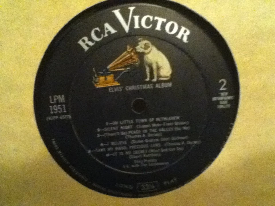 ELVIS PRESLEY LP ELVIS CHRISTMAS ALBUM Foto 3 de 4