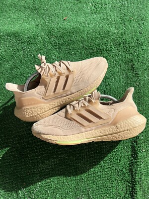 Size 9.5 - adidas UltraBoost 21 Ash Pearl | eBay