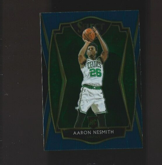 2020-21 Aaron Nesmith Panini Select Premier Level Blue #190 RC Celtics