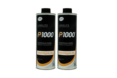 2x P1000  Ventilschutzadditiv 2 Liter Additiv Autogas LPG GPL Valve Saver 2L