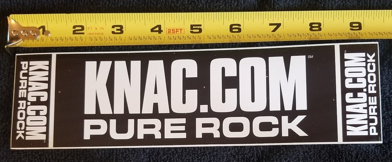 stickers vintage KNAC.COM PURE ROCK KNAC KISS Nightmare Child Video Game Ad On B