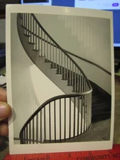 S1 Oversize Big Jumbo Size Postcard KENTUCKY Pleasant Hill Shaker Village Stairs