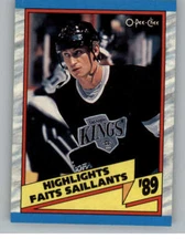 1989-90 O-Pee-Chee #325 Wayne Gretzky HL (ref 139467)
