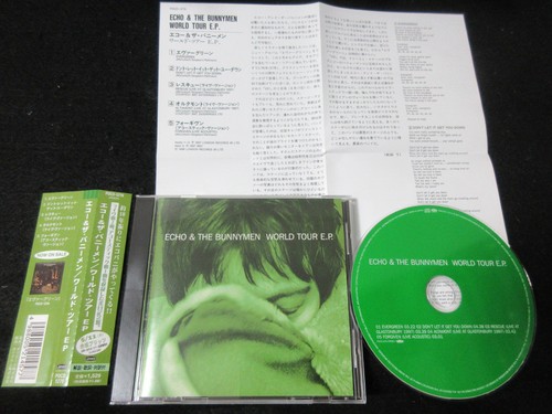 Echo The Bunnymen World Tour Ep Japan 5 Tracks Cd Single W Obi Ian Mcculloch Ebay