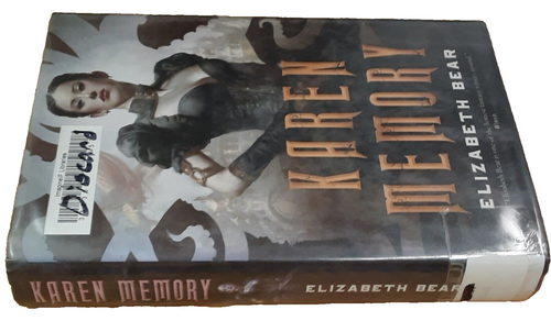 Karen Memory by Elizabeth Bear 2015, Hardcover Dust Jacket A TOR Book Ex-Library - Picture 2 of 9