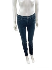 Ann Taylor Loft Women s Size 26/2 Solid Blue Corduroy Pants