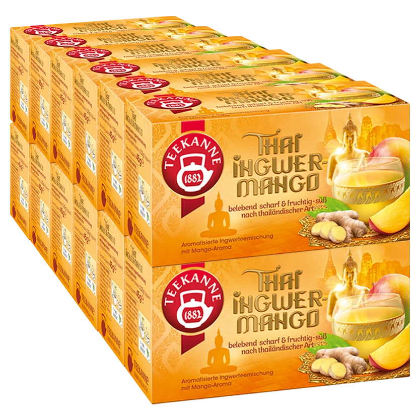 Teekanne Thai Ingwer-Mango, 12er Pack - Bild 1 von 1