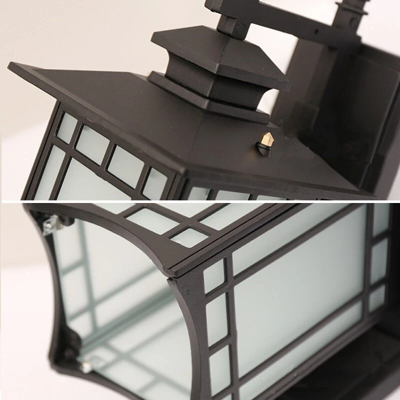 Outdoor Wall Light Garden Glass Wall Lamp Home Wall Lighting Balcony Wall Sconce - Image 4 of 4