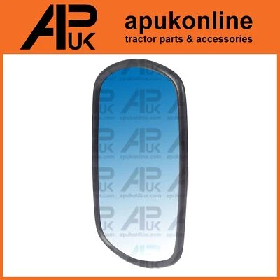 APUK Universal 10" x 6" Flat Exterior Mirror Head for JCB Telehandler Loadall Digger