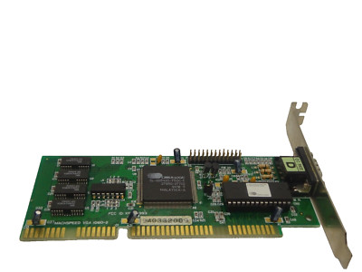 CIRRUS LOGIC MACHSPEED VGA 1060-2  512Kb RETRO GRAFIKKARTE D-SUB # GK10966