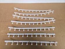 K Lot of 7 Life Like  Slot Car Track Guard Rails   HO