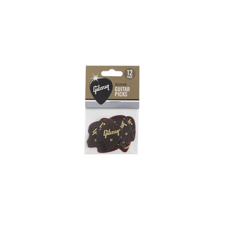 Gibson Tortoise Picks 12 Pack Heavy