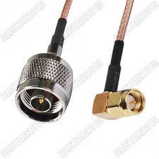 N Male to SMA Male Plug Right Angle RF pigtail Coax Cable RG316 Cable for Wifi