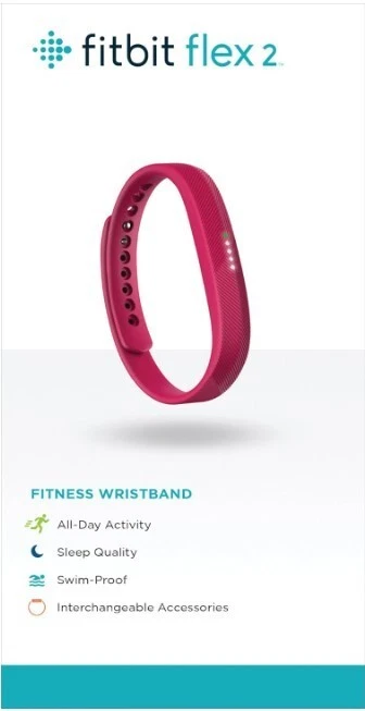 Nuevo Fitbit Flex 2 Pulsera Rastreador de Ejercicio Impermeable Actividad Monitor de Sueño - Imagen 3 de 4