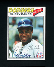 Dusty Baker 1977 Topps - LA Dodgers #146 NM-MT