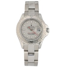 Rolex Yacht Master 169622 Steel Watch 28mm Case Grey Dial With 15.5cm Strap