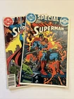 VINTAGE LOT of 2 DC SUPERMAN SPECIAL #2 ANNUAL #10 Comic Books 1983-1984