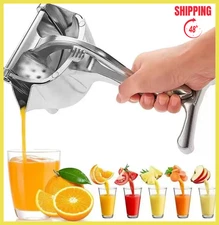 Heavy Duty Metal Manual Juicer Fruit Juice Squeezer For Pressing Lemons Oranges