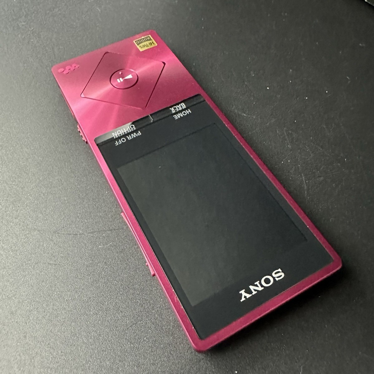SONY NW-A26 WALKMAN DIGITAL MUSIC PLAYER Bordeaux Pink 32GB