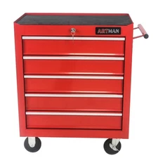 【New】5 Drawer Tool Chest, Tool Storage Cabinet for Garage Storage with 4 Wheels