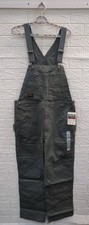New Duluth Trading Co Duluth Flex Fire Hose Bib Overalls Mens Size 34x32