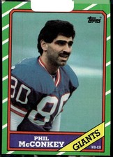 1986 Topps #143b Phil McConkey